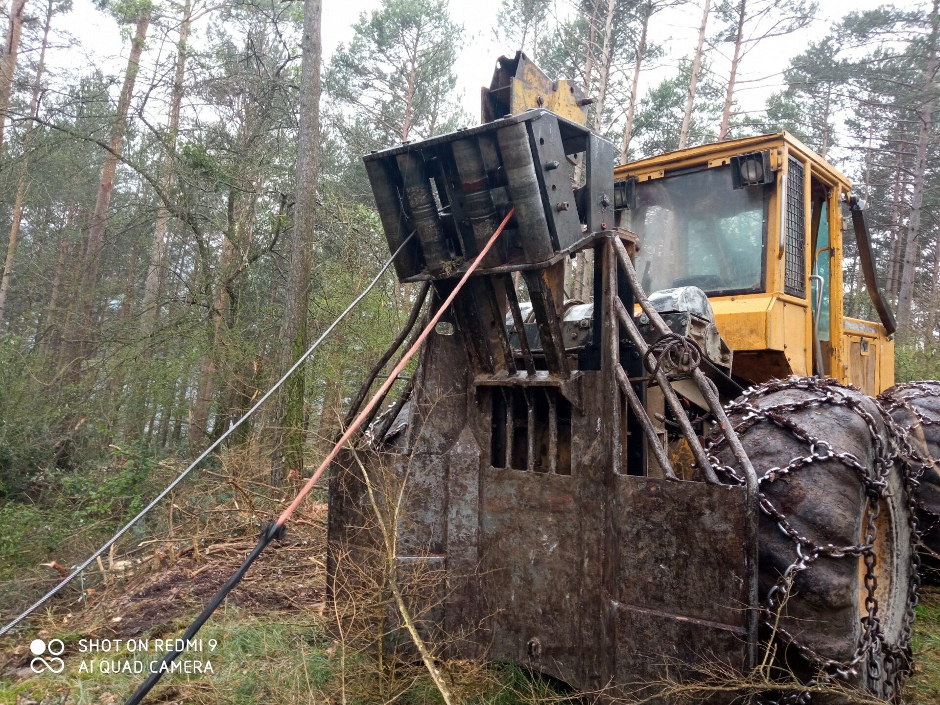 skidder boca ampla